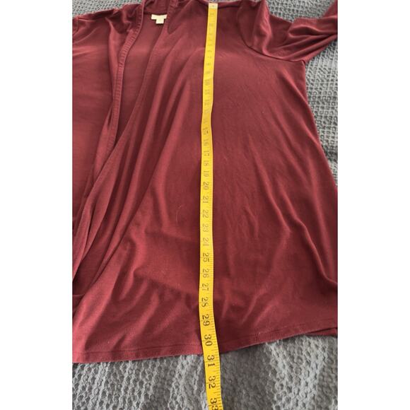 J. Jill Pure Jill Cardigan Sweater Draped Two Way Scarf w/Matching Tank Size XL - Picture 7 of 12